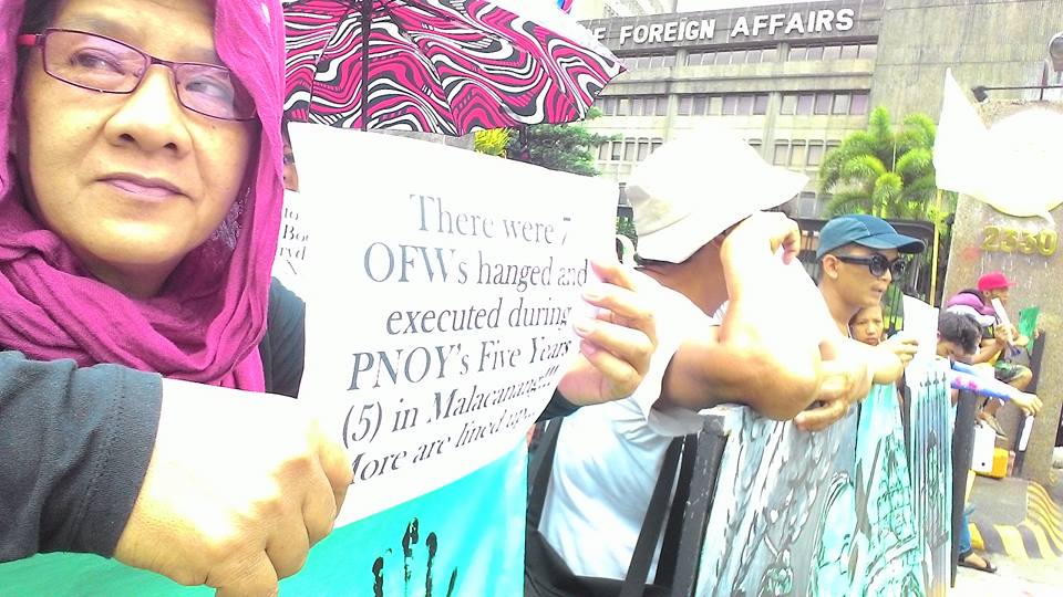 June 5 rally at the Department of Foreign Affairs