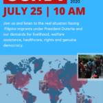FROM THE DUMPSTER TO THE GRAVE (SUMA 2020): Duterte’s garbage-like treatment of Filipino migrants and families