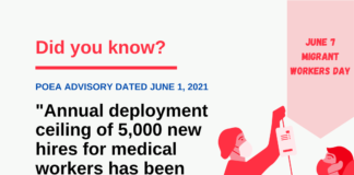 On Migrant Workers Day, Ban or Bane: Duterte government’s 5K ceiling on deployment of health workers overseas