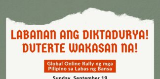 Labanan ang Diktadurya! Duterte Wakasan Na!