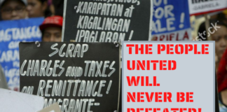 Never Again, Never Forget! Long Live the spirit of the EDSA Revolution! Makibaka, Huwag Matakot!