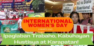Women’s Day” Solidarity vs higher prices, jeepney phaseout, state exactions