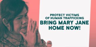 Mary Jane should be given clemency and freedom now — MIGRANTE International