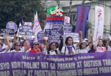 Solidarity with women workers fighting for wages, jobs, and rights