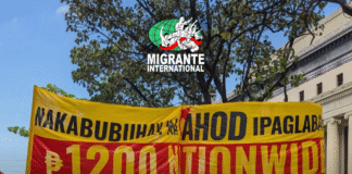 Migranteng manggagawa, mangahas para sa nakabubuhay na sahod at regular na trabaho