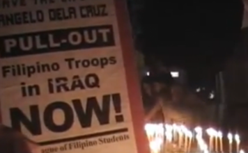 Migrante International @30: Iligtas si Angelo dela Cruz, PH military pull out of Iraq!